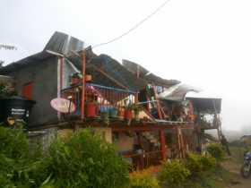 33 viviendas afectadas en Risaralda (Caldas) por vendaval del domingo