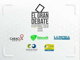 Candidatos a Senado en Caldas pasan a debate