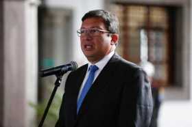  El ministro del Interior de Ecuador, César Navas.