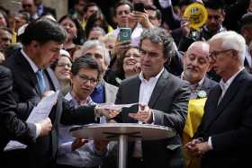 Sergio Fajardo oficializó su candidatura a la presidencia de Colombia