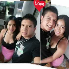 Yamir Guevara Guerrero y Katherine Largo Romero.