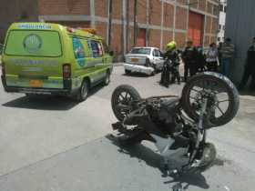 Un lesionado tras accidente de tránsito