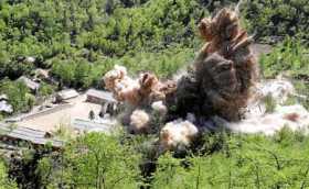 Corea del Norte comenzó a desmantelar la instalación de pruebas nucleares Punggye-ri. 