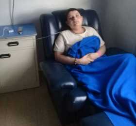 Sebastián permanece en Manizales con su mamá y en un vereda de Salamina, el papá y su hermana. La foto se publica con autorizaci