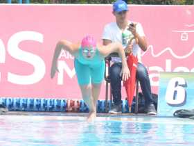 En las piscinas del Bosque Popular de Manizales compitieron 255 deportistas de diferen