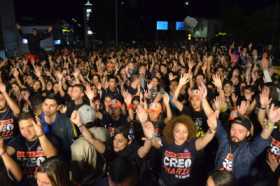 Oraron y marcharon en el Rosary Run 