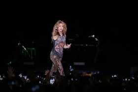 Shakira, la cantante barranquillera cierra su gira 'El dorado' en Bogotá.