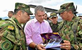 Foto | Presidencia de la República | LA PATRIA  El presidente, Iván Duque, visitó ayer Ocaña (Norte de Santander) donde entregó 