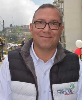 Mario Alberto Urrea Buitrago, gerente de la Empresa de Renovación Urbana de Manizales, quien murió ayer.