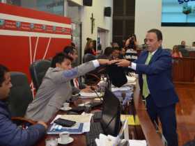 La plenaria del Concejo de Manizales reeligió el pasado 5 de este mes como secretaria a Claudia Marcela García Charry. El proces