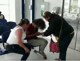 El reencuentro con la familia.