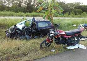 El accidente ocurrió cerca del Batallón Bárbula.