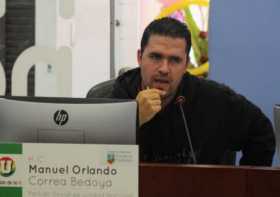 Lista la Mesa Directiva en el Concejo de Manizales: Manuel Orlando Correa en la Primera Vicepresidencia