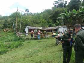 La finca donde ocurrieron los hechos