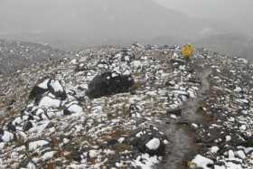 Deshielo del Nevado Santa Isabel, síntoma del impacto del cambio climático.