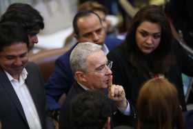 Álvaro Uribe Vélez. 