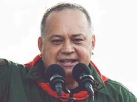 Diosdado Cabello, número dos del chavismo. 