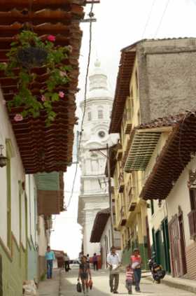 Salamina (Caldas), pueblo Patrimonio de la Nación y del Paisaje Cultural Cafetero.