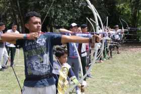  En el Bosque Popular El Prado, de Manizales, se cumplió el Segundo Departamental de tiro con arco.