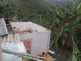 Vendaval ocasionó daños en zona rural de Anserma