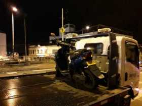 Operativos de tránsito en Manizales. 