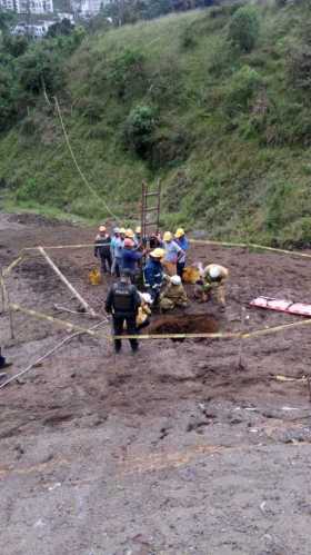 En este lugar ocurrió el accidente.