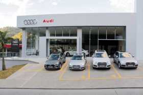 La nueva vitrina de Audi Los Coches está en la Avenida Kevin Angel 60-275.