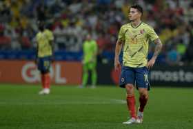 James Rodríguez sufre lesión en el sóleo derecho