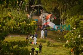 Quebrada Llanogrande donde ocurrió la masacre. 