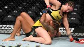Esta es la séptima victoria de Sabina como profesional, la primera en la UFC.