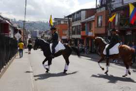 Desfile del 7 de agosto en Villamaría