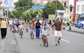 La Avenida Santander será cerrada esta noche por la ciclovía nocturna