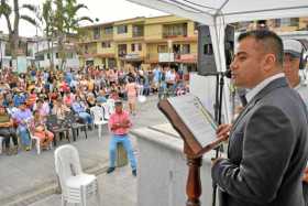 El acto de posesión se realizó el sábado ante el notario de Salamina, Aldemar López Maya. 