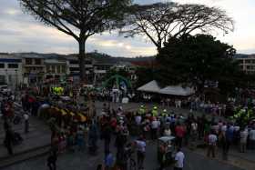 En Chinchiná, la Policía Caldas lanzó el Plan Navidad.