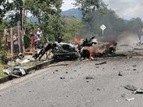 Tres militares heridos en ataque con carrobomba del Eln en Boyacá 
