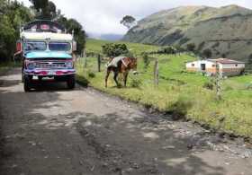 55 kilómetros de vía que cruzan por el Parque Nacional Natural Los Nevado no se pueden ampliar, solo pavimentar. 