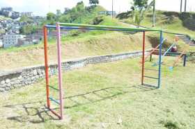Arreglaron el parque del barrio La Isabela