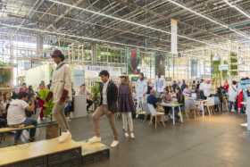 Foto | Cortesía | LA PATRIA  Durante la Feria, 18 empresas sostenibles presentaron innovaciones.