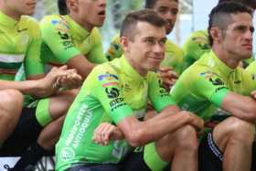 Dídier Alonso Chaparro cumple en el Tour Colombia el sueño de correr con los grandes