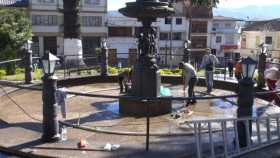 Embellecen sitios emblemáticos de Aguadas (Caldas)