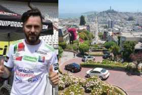 Tatán Mejía compara las lomas de Manizales con la Lombard Street de San Francisco