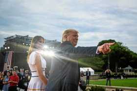 Donald Trump celebró el "extraordinario patrimonio" de EE.UU en Día de Independencia. 