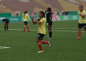 Leicy Santos, goleadora de la Selección en los Panamericanos.