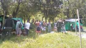  10 familias invadieron un lote del municipio de La Mereced, en el centro poblado La Felisa. La Alcaldía busca incluirlos en un 