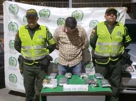 Policía se incauta de cuatro kilos de base de coca 