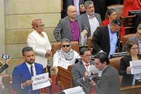 Foto | Colprensa | LA PATRIA  Seuxis Paucias Hernández, conocido como Jesús Santrich, sintió el desprecio de los legisladores po