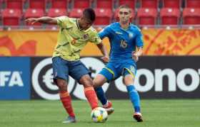 Colombia cayó 0-1 ante Ucrania y se despidió del Mundial Sub-20