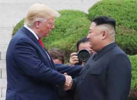  Donald Trump y  Kim Jong-un