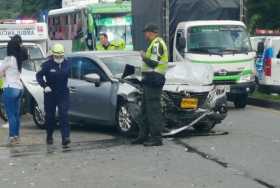Cinco lesionados en accidente de tránsito en la Panamericana