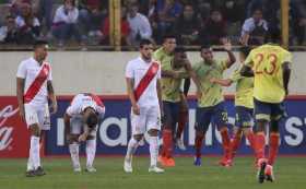 Colombia ganó 3-0 en su visita a Perú y ahora piensa en Argentina para el debut de Copa América